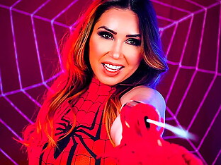 Kianna Dior Halloween SpiderGirl Parody